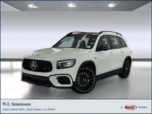 Polar White 2026 Mercedes-Benz AMG GLB 35 4MATIC
