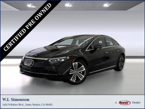 Obsidian Black Metallic 2023 Mercedes-Benz EQS 450 4MATIC