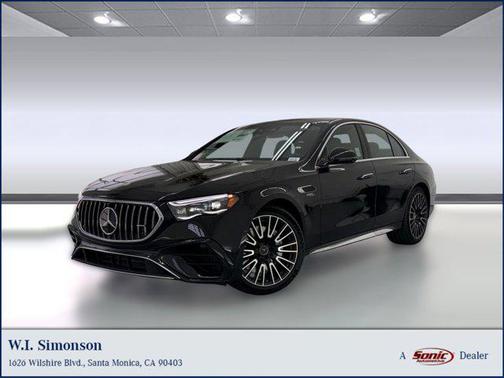 Obsidian Black Metallic 2026 Mercedes-Benz AMG E 53 E 4MATIC+ Sedan