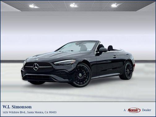 Black 2026 Mercedes-Benz CLE 300 4MATIC Cabriolet