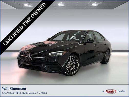 Black 2023 Mercedes-Benz C-Class Sedan