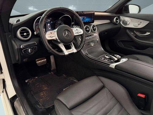 Diamond White 2019 Mercedes-Benz AMG C 43 4MATIC