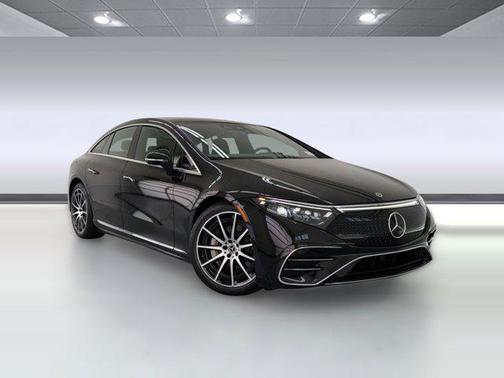 Obsidian Black Metallic 2022 Mercedes-Benz EQS 450+ 4MATIC