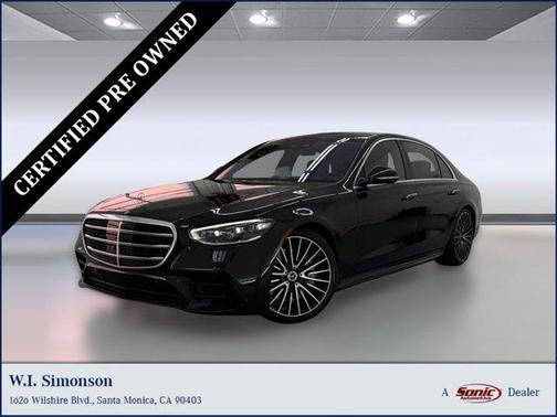 Black 2022 Mercedes-Benz S-Class 4MATIC