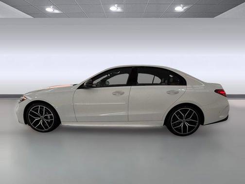 Polar White 2023 Mercedes-Benz C-Class Sedan