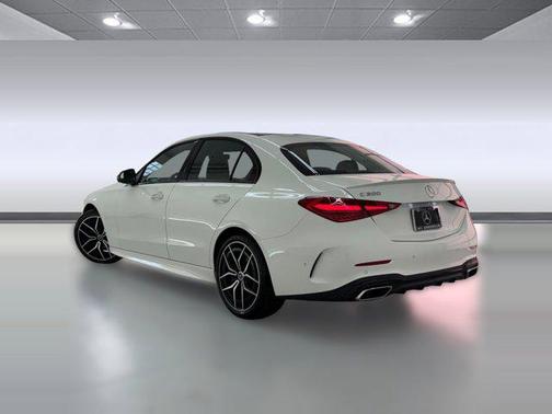 Polar White 2023 Mercedes-Benz C-Class Sedan