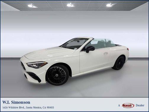 Polar White 2026 Mercedes-Benz CLE 300 4MATIC Cabriolet Convertible