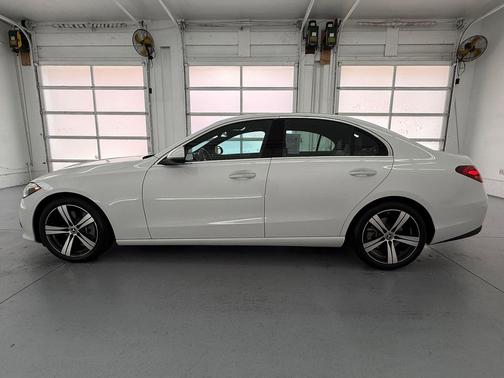 MANUFAKTUR Moonlight White Metallic 2023 Mercedes-Benz C-Class Sedan