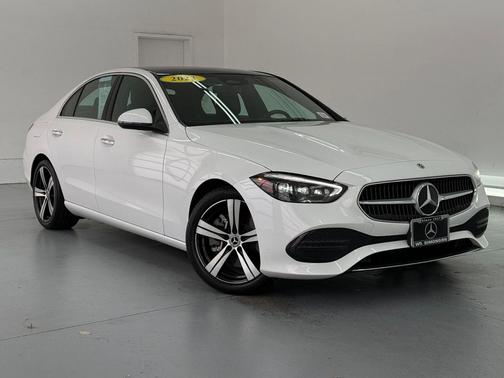 MANUFAKTUR Moonlight White Metallic 2023 Mercedes-Benz C-Class Sedan