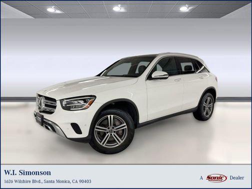 White 2022 Mercedes-Benz GLC 300 Base SUV