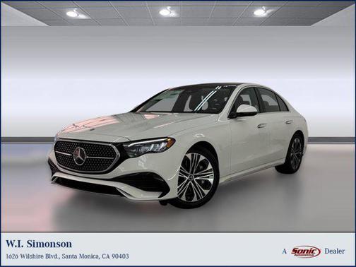 Polar White 2026 Mercedes-Benz E-Class 4MATIC