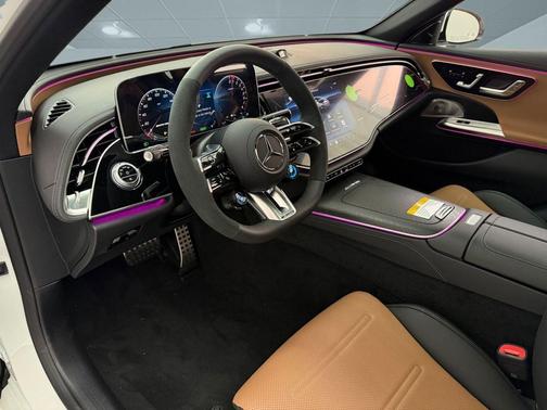 Polar White 2026 Mercedes-Benz AMG E 53 E 4MATIC+
