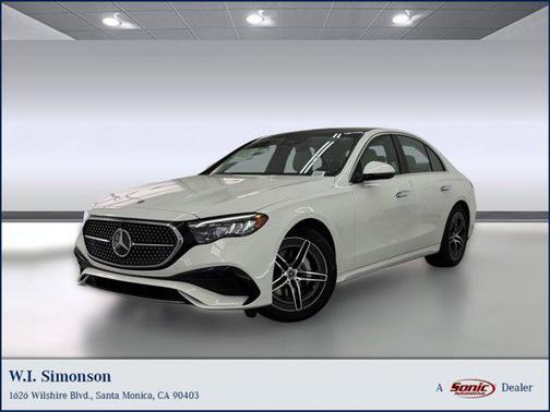 Polar White 2026 Mercedes-Benz E-Class E 350