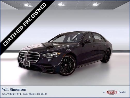 Nautical Blue Metallic 2023 Mercedes-Benz S-Class 4MATIC