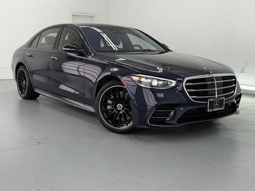 Nautical Blue Metallic 2023 Mercedes-Benz S-Class 4MATIC