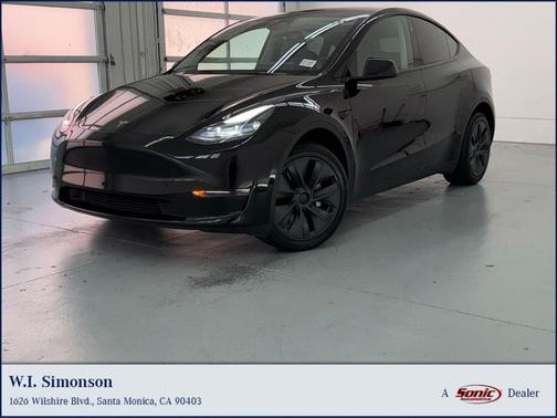Solid Black 2024 Tesla Model Y Long Range Dual Motor All-Wheel Drive
