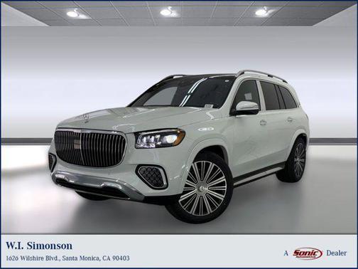 MANUFAKTUR Moonlight White Metallic 2026 Mercedes-Benz Maybach GLS 600 4MATIC
