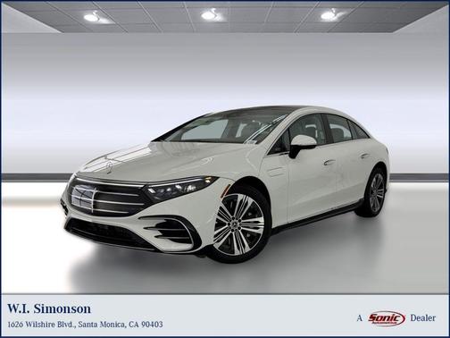 Polar White 2026 Mercedes-Benz EQS 450 4MATIC