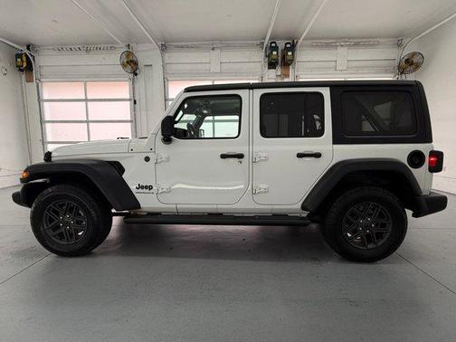 Bright White Clearcoat 2024 Jeep Wrangler Sport S
