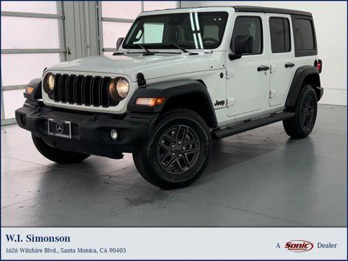 Bright White Clearcoat 2024 Jeep Wrangler Sport S