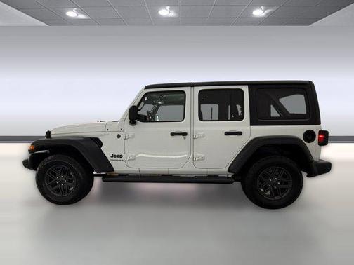 Bright White Clearcoat 2024 Jeep Wrangler Sport S