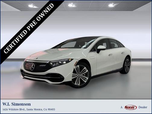 Polar White 2024 Mercedes-Benz EQS 450 4MATIC