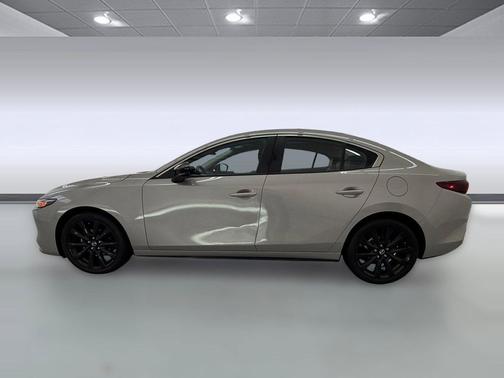 Platinum Quartz Metallic 2025 Mazda Mazda3 2.5 S Select Sport
