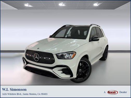 Polar White 2025 Mercedes-Benz GLE 580 4MATIC SUV