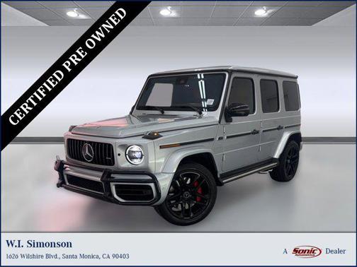 Silver 2020 Mercedes-Benz AMG G 63 4MATIC SUV