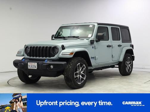 Gray 2024 Jeep Wrangler 4xe Sport S