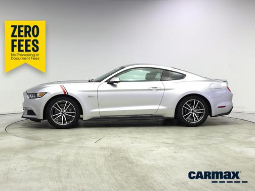 Silver 2017 Ford Mustang GT Premium