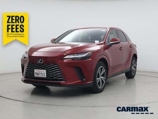 Red 2024 Lexus RX 350