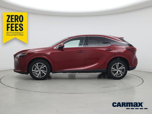 Red 2024 Lexus RX 350