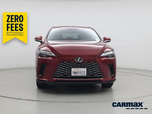 Red 2024 Lexus RX 350