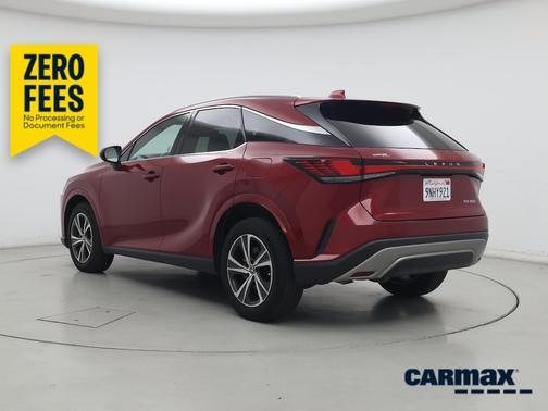 Red 2024 Lexus RX 350