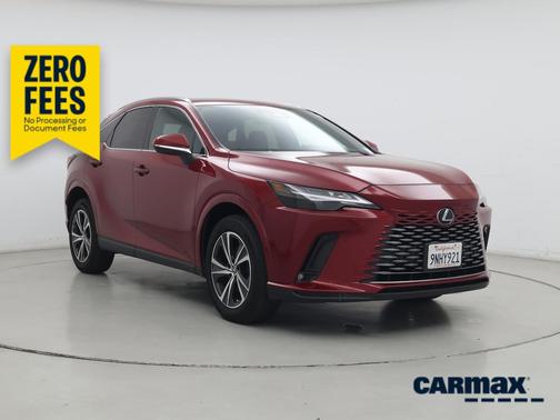 Red 2024 Lexus RX 350