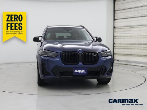 Blue 2022 BMW X3 M40I