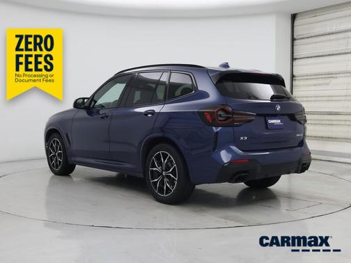 Blue 2022 BMW X3 M40I