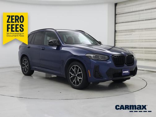 Blue 2022 BMW X3 M40I