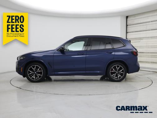 Blue 2022 BMW X3 M40I