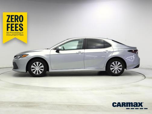 Silver 2023 Toyota Camry Hybrid LE