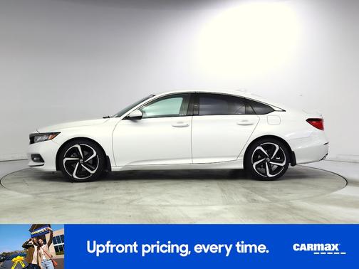 White 2020 Honda Accord Sport