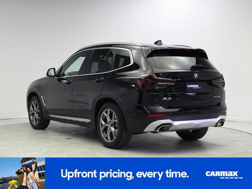 Black 2023 BMW X3 XDrive30i