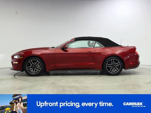 Burgundy 2020 Ford Mustang Ecoboost