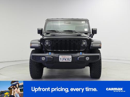 Black 2024 Jeep Wrangler 4xe Willy's