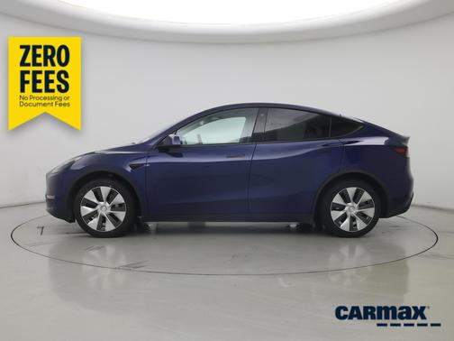 Blue 2021 Tesla Model Y Standard Range