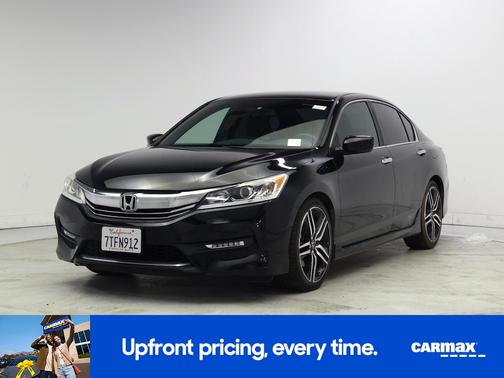Black 2016 Honda Accord Sport