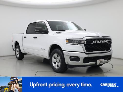 White 2025 RAM 1500 Bighorn