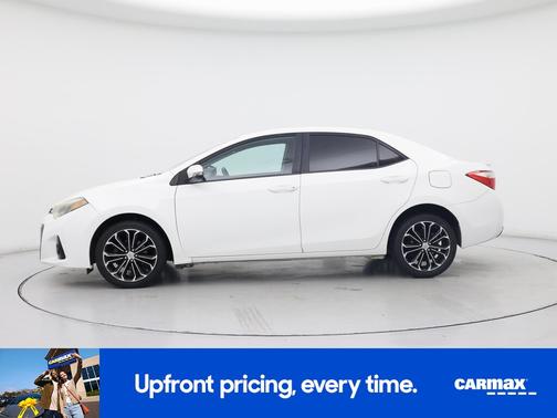 White 2016 Toyota Corolla S