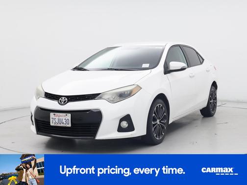 White 2016 Toyota Corolla S